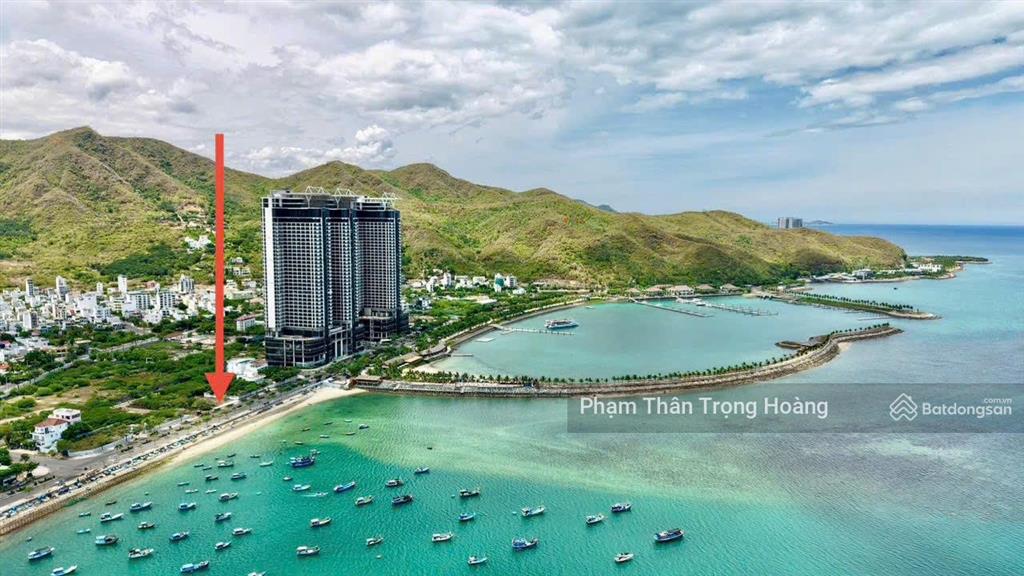 Bán đất biệt thự kđt vĩnh hoà 450,2m2 (rộng 15m) nguyễn cơ thạch ngay bến du thuyền  120trđ/m2