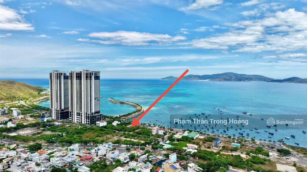Bán đất biệt thự kđt vĩnh hoà 450,2m2 (rộng 15m) nguyễn cơ thạch ngay bến du thuyền  120trđ/m2