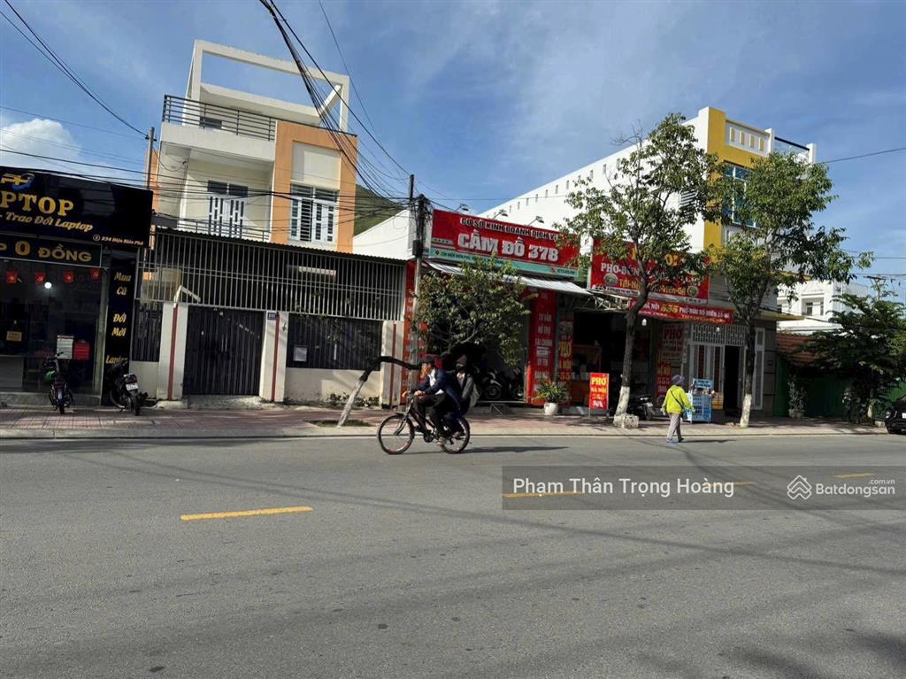 Hàng hiếm duy nhất! bán đất mặt tiền điện biên phủ bắc nha trang  cách biển 1 phút  12,5 tỷ