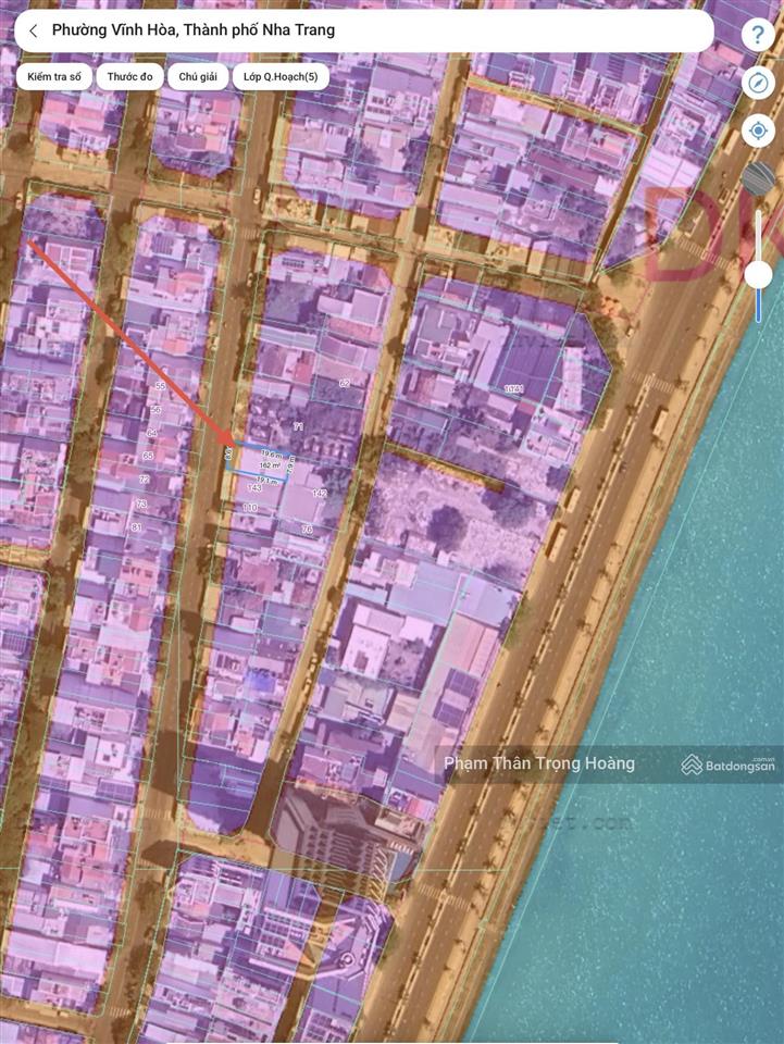 Chỉ 100m ra biển! bán đất mặt tiền dương hiến quyền 161m2 (ngang 8m)