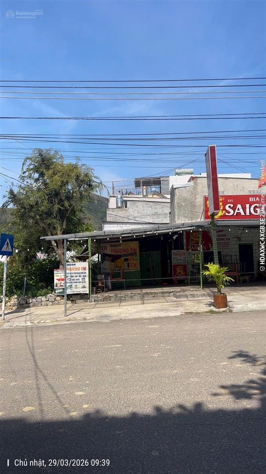 Bán đất mặt tiền gần biển nha trang, gần bến du thuyền quốc tế  đường nhựa rộng 20m  5,6 tỷ