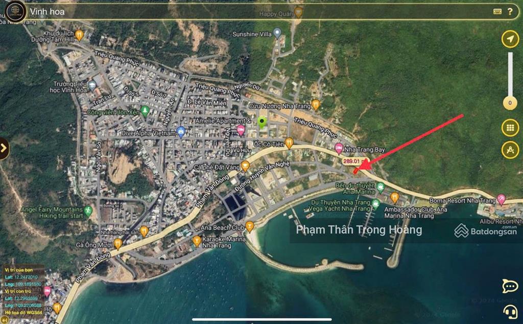 Siêu phẩm! đất biệt thự phạm văn đồng, kđt vĩnh hoà, 289m2 (rộng 11m)  giá đầu tư 68trd/m2
