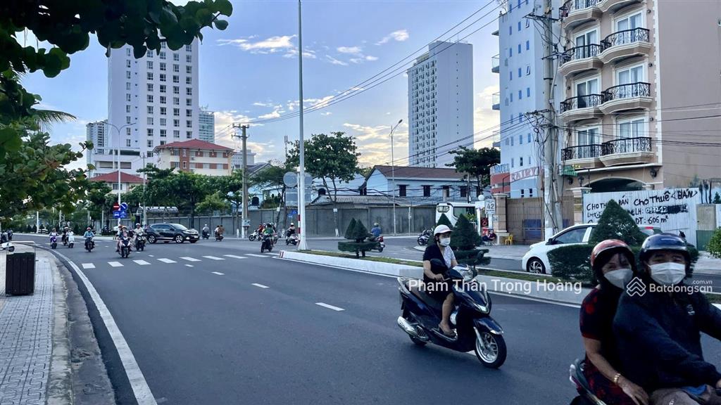 Bán đất mặt tiền đường phạm văn đồng, phường vĩnh hải, nha trang, 605,9m2 gpxd 32 tầng 200 tỷ