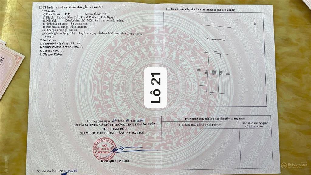 Đất qh trung tâm | chỉ 14tr/m2 | cách kcn 800m