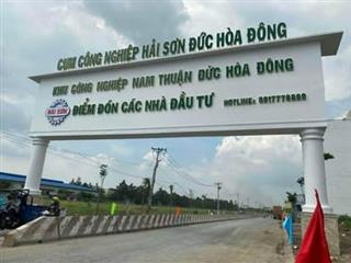 Giảm 400tr còn 3tỷ/2 lô bán gấp 2 lô đất liền kề nở hậu, da làng sen việt nam đức hoà đông long an