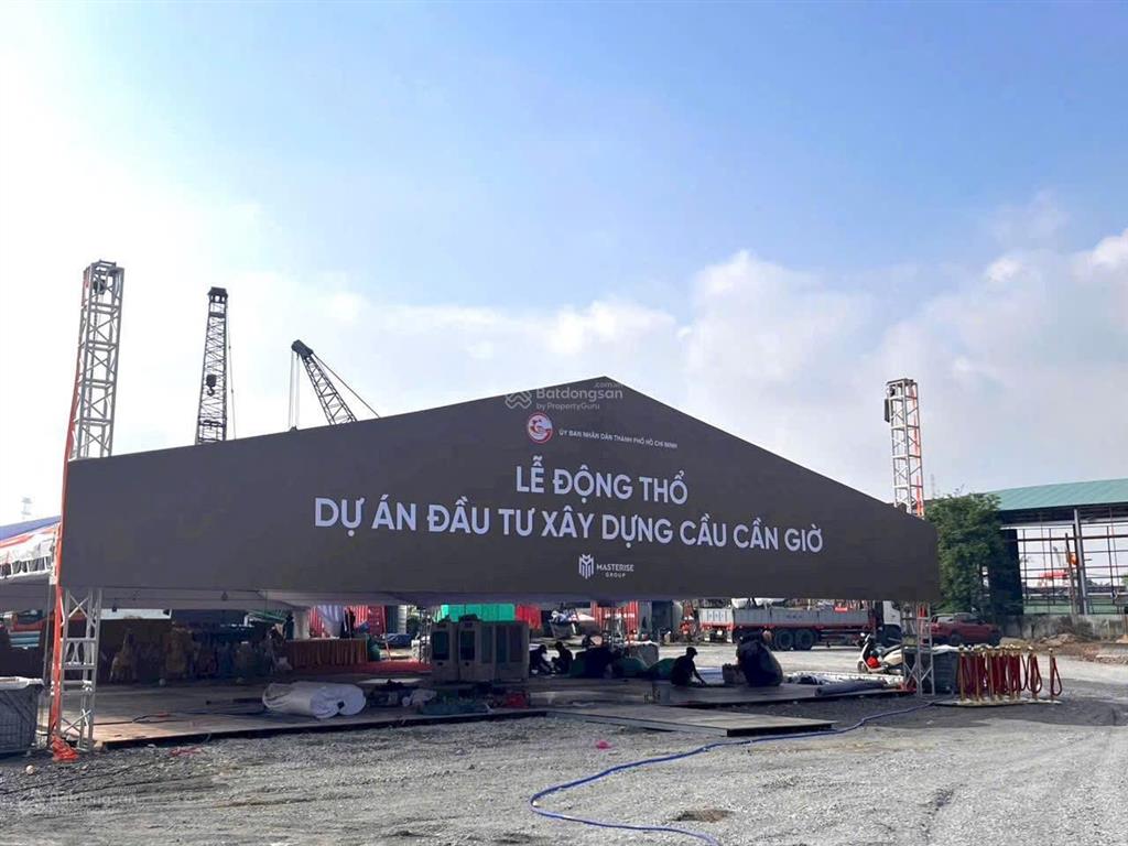 Bán gần 1.000m2 đất mặt tiền đường lý nhơn  xã an thới đông  cần giờ  tphcm vị trí đắc địa