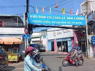 Bán lô đất đẹp giá rẻ 8x22m đường xe hơi 1368 ko có lô thứ hai ở lê văn lương  phước kiểng nhà bè