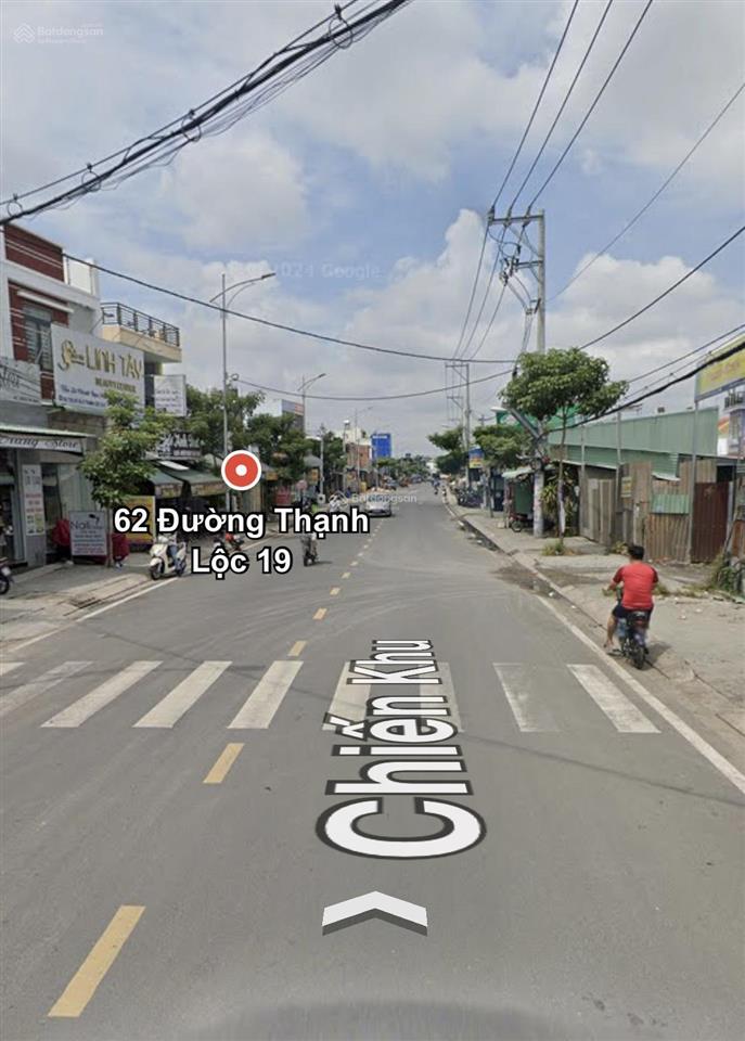Bán đất lô góc 2 mặt tiền ngang 12 dài 42m hiếm tại đường chiến khu p. thạnh lộc ,quận 12,tphcm