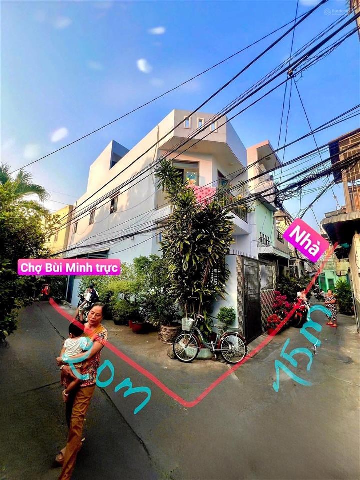 Bán nhà shr đường bùi minh trực, phường 5  quận 8 hẻm 3m thông, nở hậu tài lộc  giá bán 5,98 tỷ