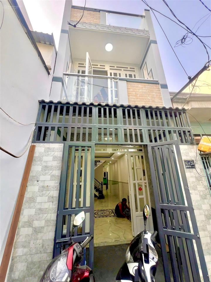 Bán nhà shr đường bùi minh trực, phường 5  quận 8 hẻm 3m thông, nở hậu tài lộc  giá bán 5,98 tỷ