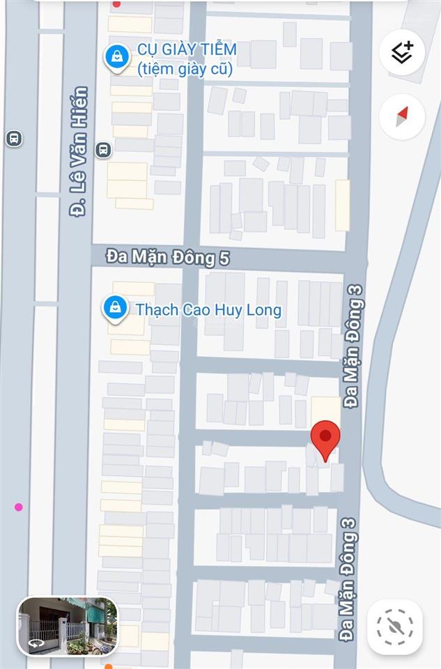 Bán lô góc đường đa mặn đông 3, khu tập thể hải quân đối diện bệnh viện sản nhi