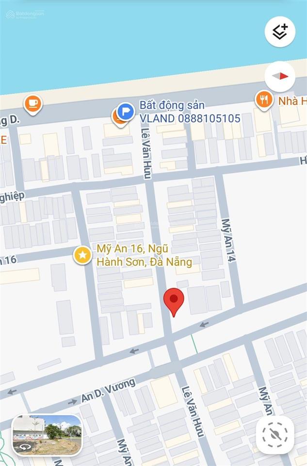 Bán lô góc đường an dương vương + lê văn hưu  kdc nam cầu trần thị lý