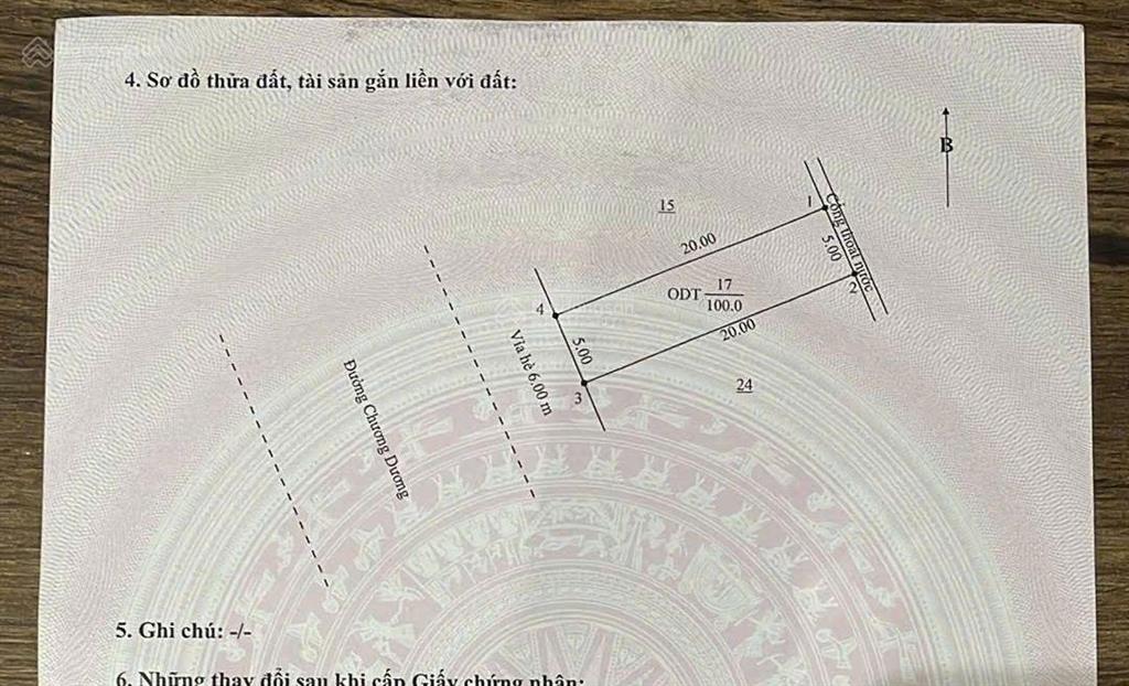 Bán đất đường chương dương  bên cạnh khán đài pháo hoa đang xây dựng