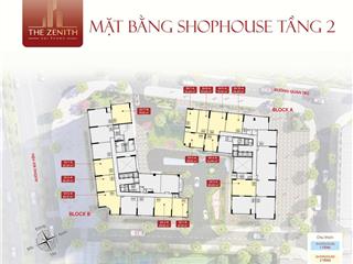 Bán shophouse chung cư the zenith hải phòng, 3,918 tỷ, 90m².