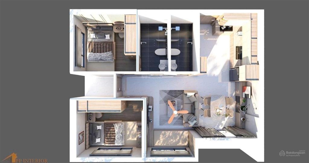 Bán căn hộ góc vinhomes grand park, 2 phòng ngủ, 2wc, nội thất đầy đủ cao cấp. giá bán 4 tỷ 950