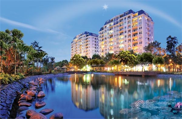 Bán căn hộ cảnh viên 2, lầu cao, view biệt thự thoáng mát, 118m2, 3pn. giá bán 9,6 tỷ