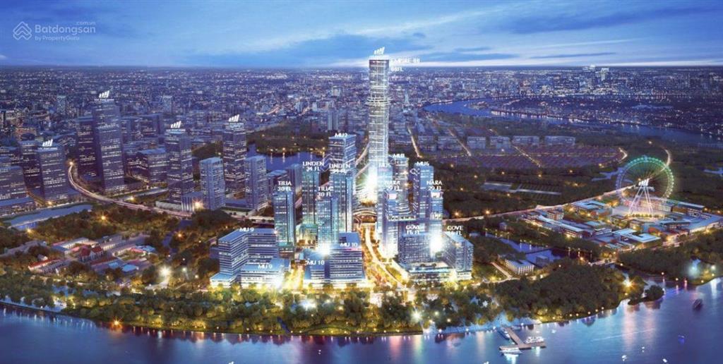 Bán căn hộ empire city linden 1 phòng ngủ, tầng 33, view sông. giá bán 17 tỷ