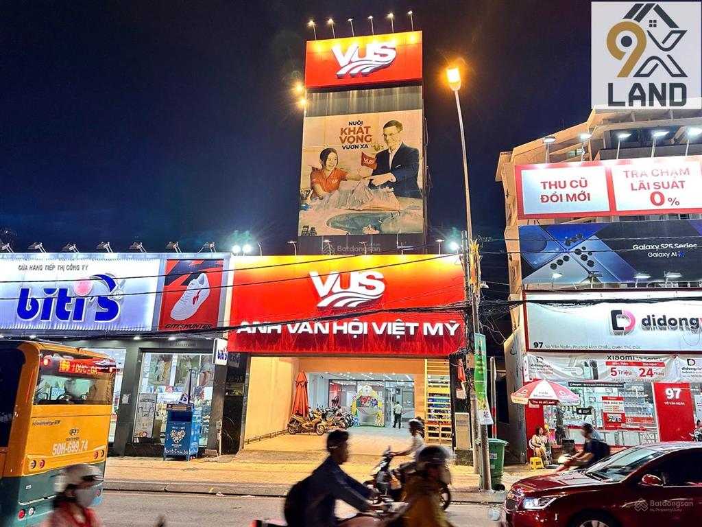 Bán mặt tiền võ văn ngân  12x55m siêu hiếm bán  khu vip vị trí độc tôn 160 tỷ làm việc trực tiếp