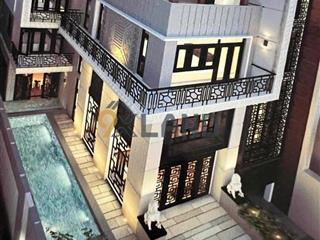 Biệt thự đẹp mặt tiền trường thọ 4 tầng sân vườn hồ bơi đẹp 305m2 giá 50 tỉ.  0968 177 ***