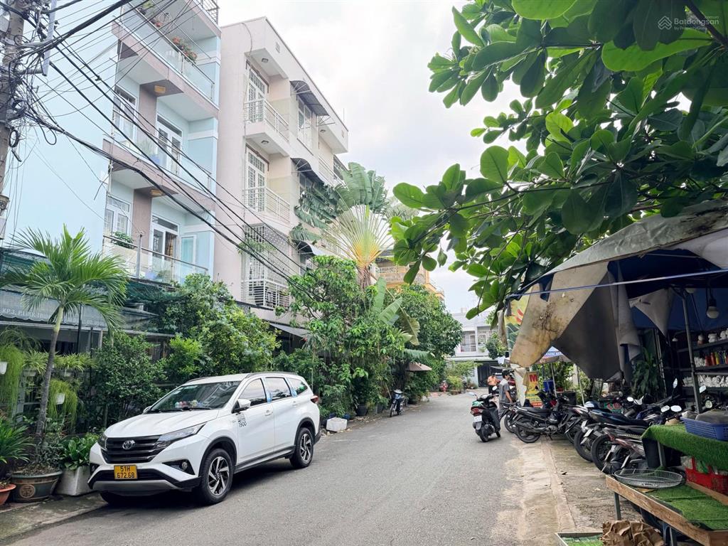 Nhà mặt tiền kinh doanh mọi ngành nghề 80m2 ( 5 x 16) vuông vức,vỉa hè rộng,đường thông,xd cao tầng