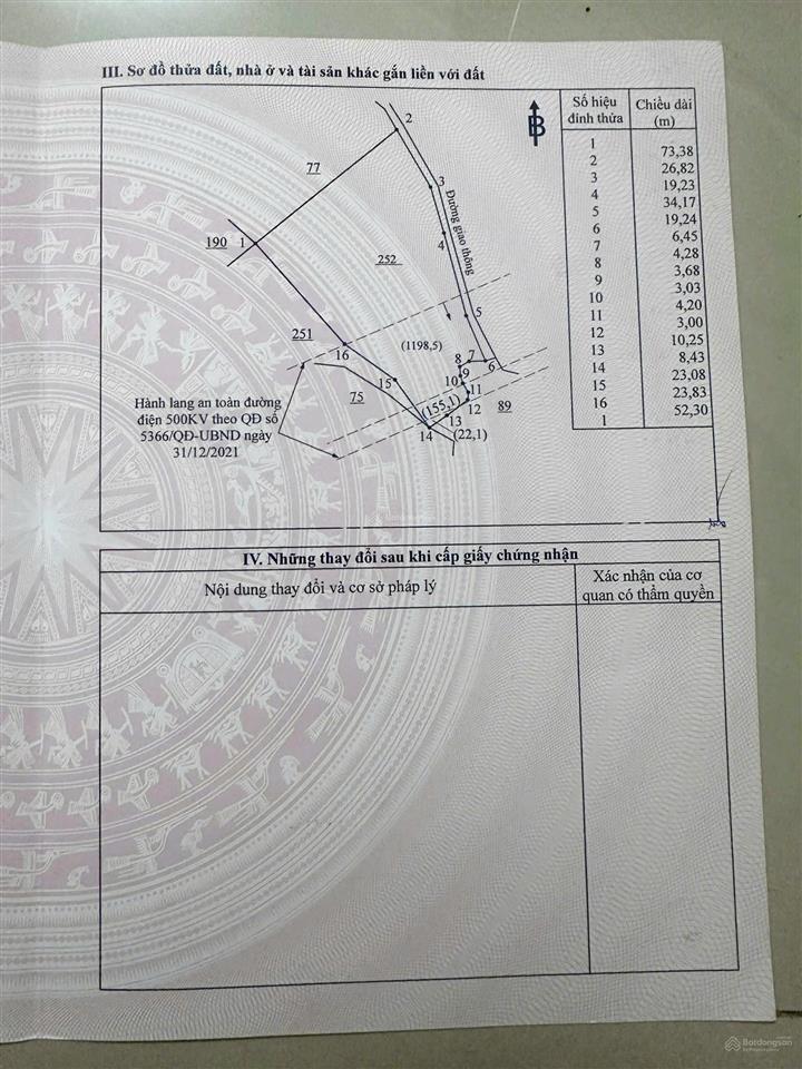 Bán đất đầu tư gần kcn bàu cạn  tân hiệp (long thành) sẵn 300m2 thổ cư mặt tiền đường rộng 8m