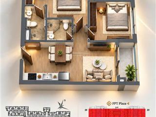 Plaza 4  căn 2pn mã n.29 tầng cao, view trực biển, sông, hồ bơi rất đẹp.