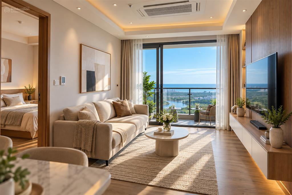 Plaza 4  căn 1pn+ mã n30 tầng cao, view hồ bơi, sông, biển