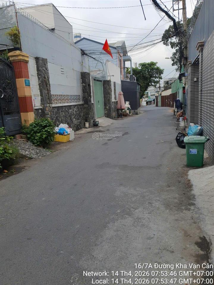 Bán nền đất 94m2 mặt tiền đường số 4 phường linh tây, thủ đức