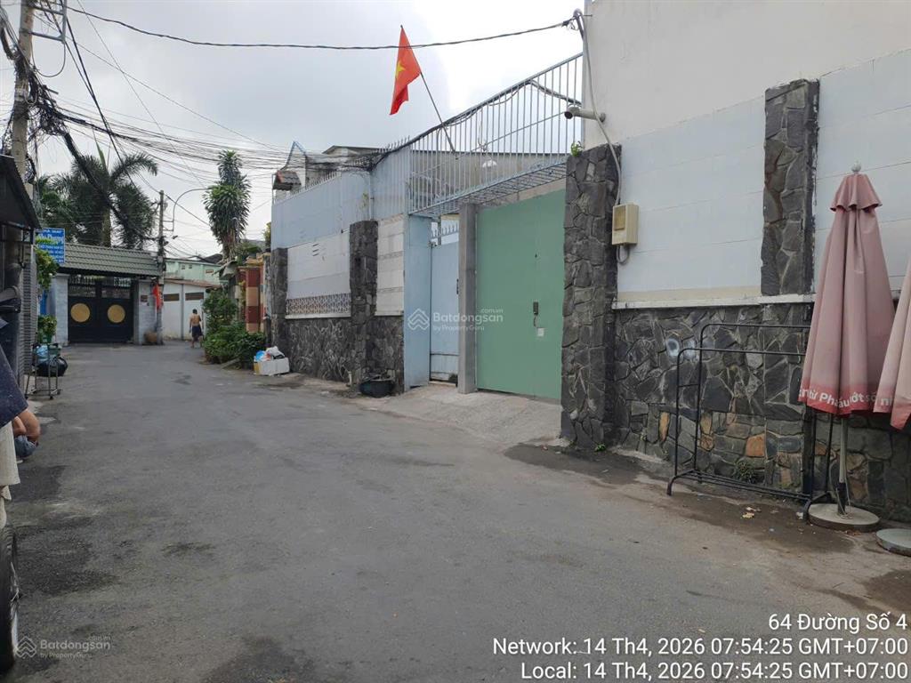 Bán nền đất 94m2 mặt tiền đường số 4 phường linh tây, thủ đức