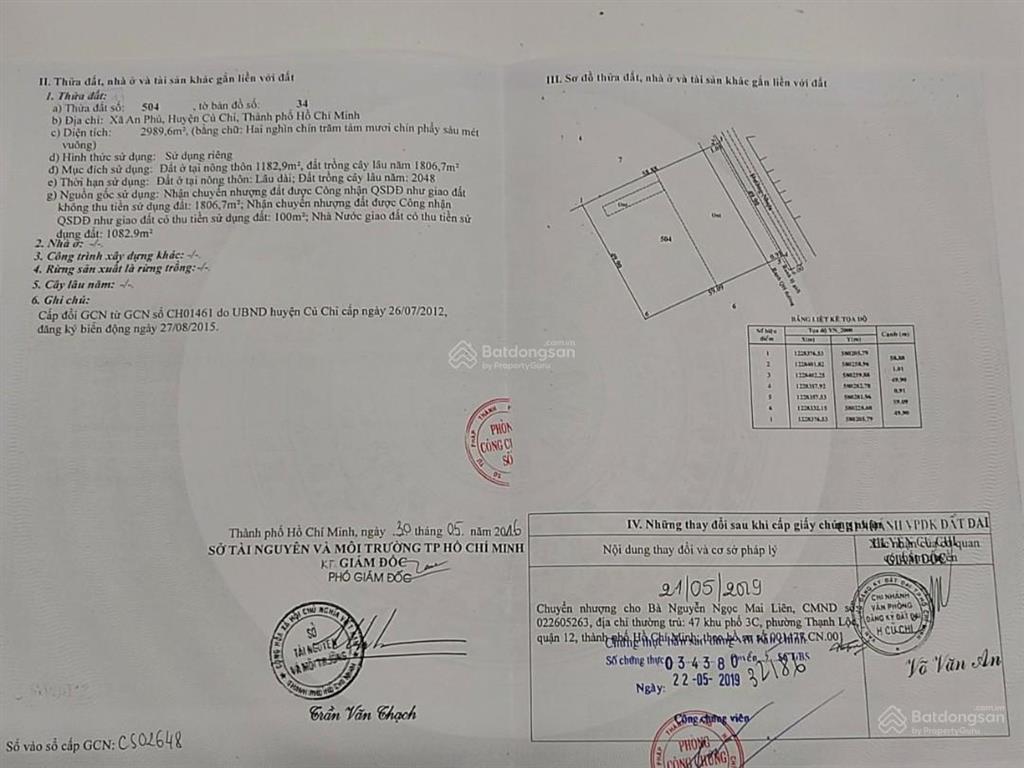 Bán 3000m² đất thổ cư mặt tiền đường 792, xã an phú, củ chi, tp hồ chí minh.