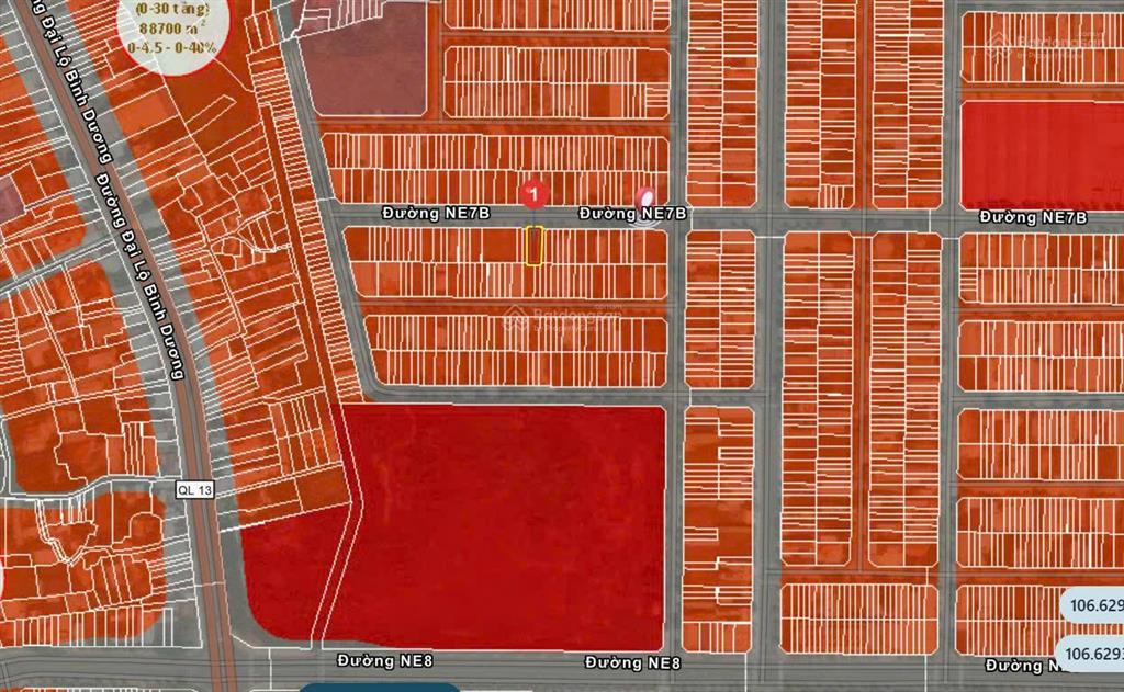 Bán nền đất 300m2 kdc 3a mỹ phước 3, phường thới hòa, tp hồ chí minh