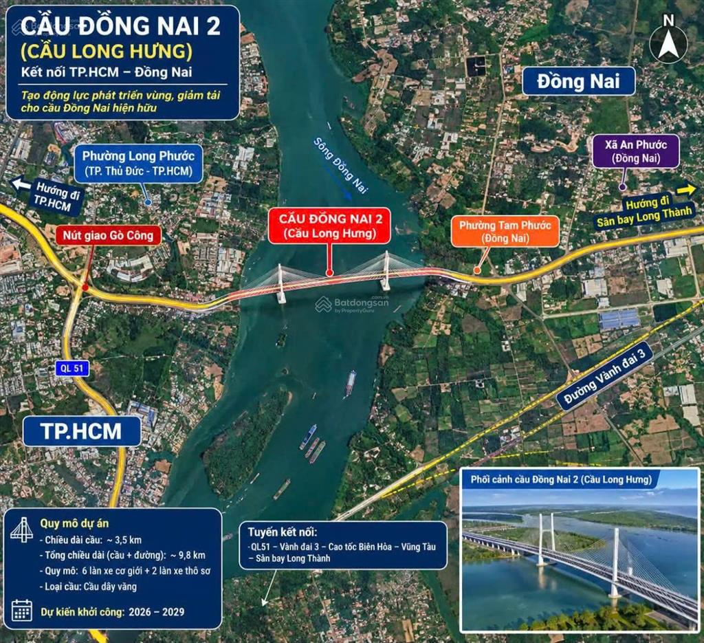 Đất cần bán vị trí kinh doanh được ngay gần khu công nghiệp tam phước giá chỉ có 10.9 tr/m2