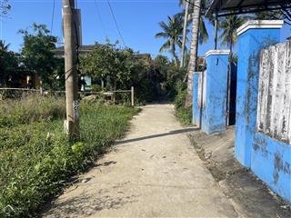 Đất rẻ hội an cho người tài chính thấp, đường bt 3m, gần sông gần phố, dễ dàng định cư, cho thuê