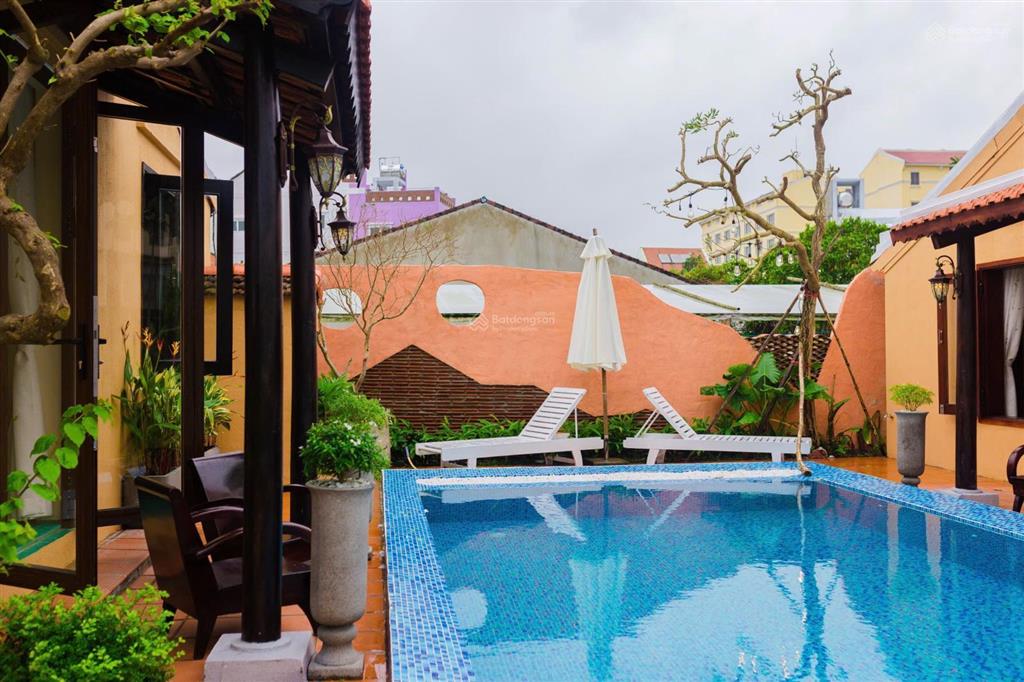 Tuyệt phẩm! villa view lúa siêu đẹp, sẵn hồ bơi và nội thất đang kinh doanh, hàng hiếm, giá đầu tư