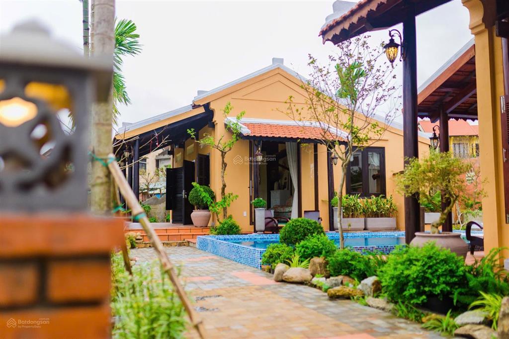 Tuyệt phẩm! villa view lúa siêu đẹp, sẵn hồ bơi và nội thất đang kinh doanh, hàng hiếm, giá đầu tư