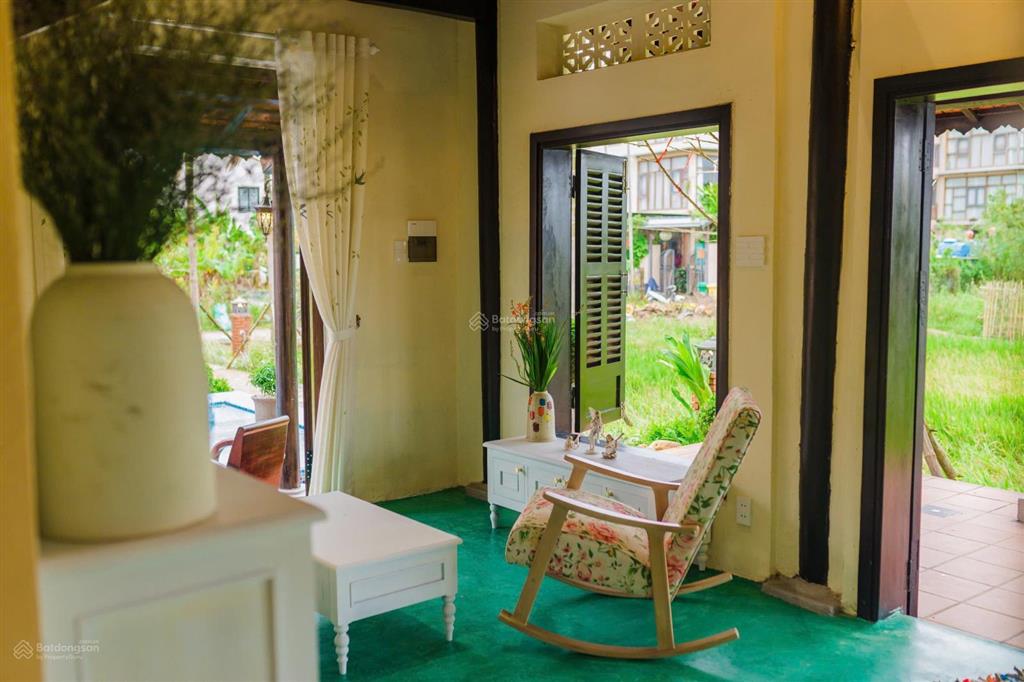 Tuyệt phẩm! villa view lúa siêu đẹp, sẵn hồ bơi và nội thất đang kinh doanh, hàng hiếm, giá đầu tư