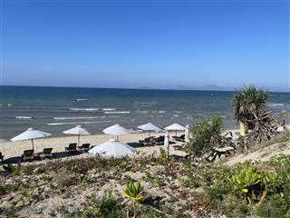 Đất biển an bàng, mặt tiền rộng 25m, sở hữu view biển trực tiếp, thích hợp xây villa. giá hấp dẫn!
