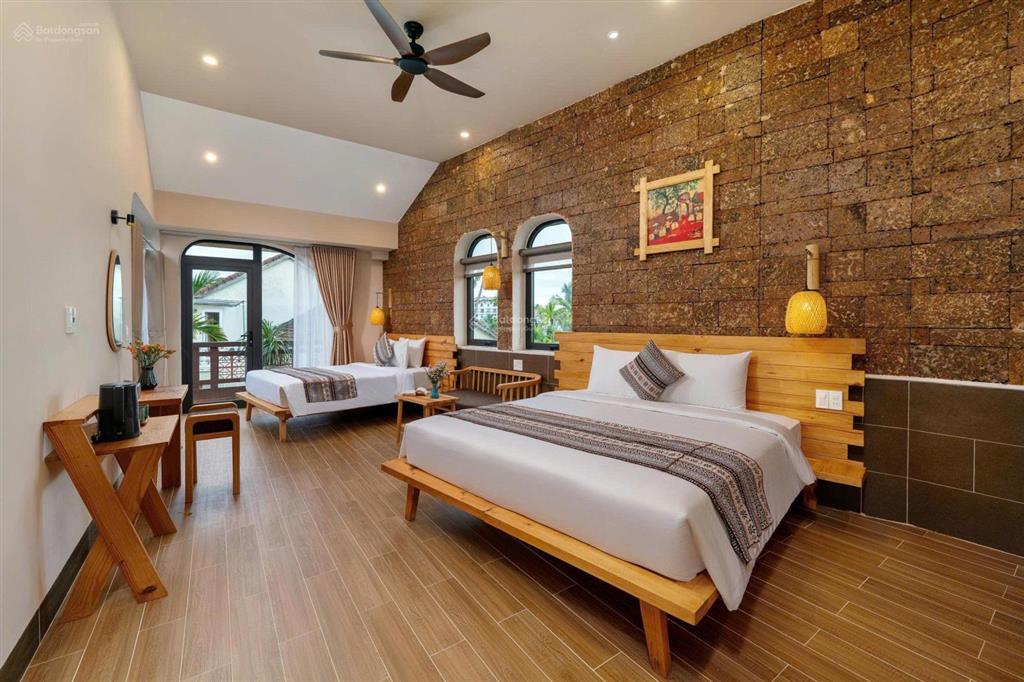 Bán villa view lúa tuyệt đẹp, ngay khu an mỹ, hội an, đầy đủ nội thất, dòng tiền đều hàng tháng.