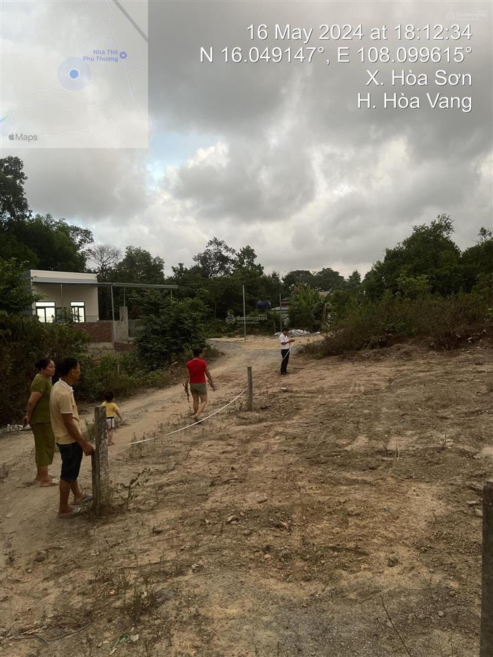 Đất kiệt ô tô phú thượng  hòa sơn, giá 1.25 tỷ siêu rẻ hòa khánh  đà nẵng