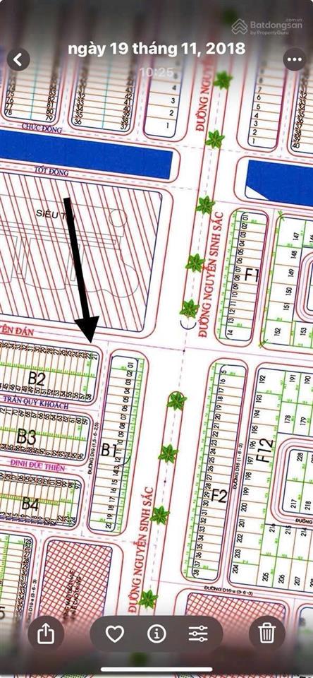 Bán lô góc view biển hòa minh, liên chiểu  đà nẵng đường trần nguyên đán 10.5m giá 14.5 tỷ