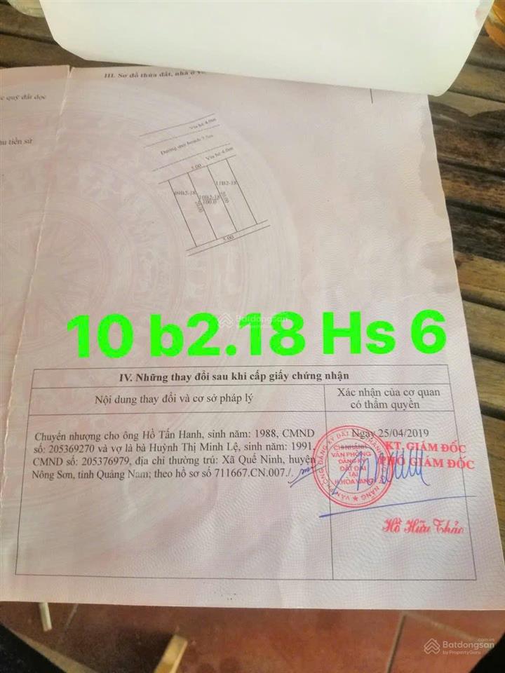 Đất liền kề đường phan quang định  hoà sơn6 phường hoà khánh  đà nẵng vị trí kinh doanh tốt 4.5tỷ