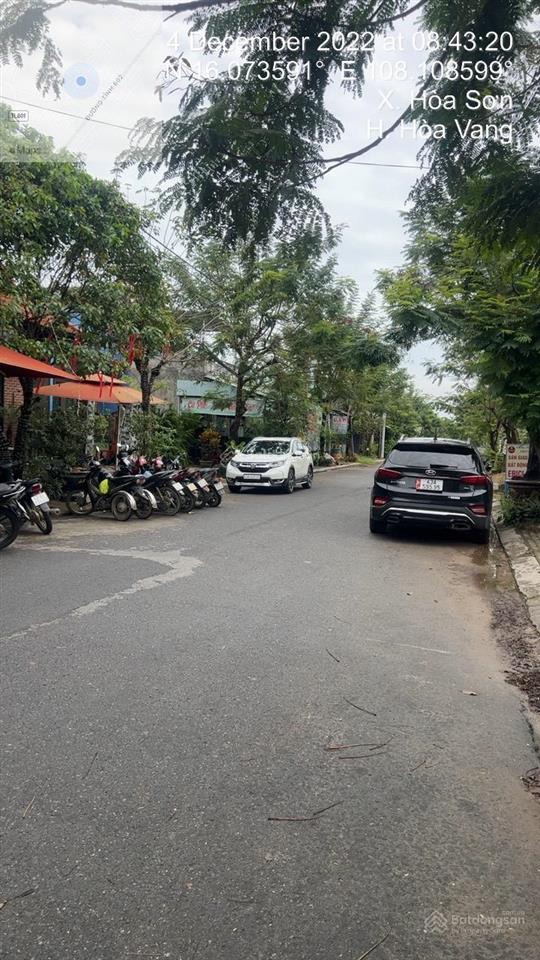 Đất liền kề đường phan quang định  hoà sơn6 phường hoà khánh  đà nẵng vị trí kinh doanh tốt 4.5tỷ