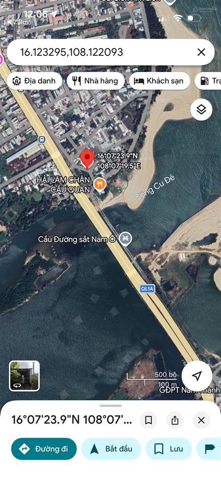 Cần bán 90m² đất ở kiệt 4m tại chân cầu quán hòa hiệp b, phường hải vân, đà nẵng chỉ 1,79tỷ siêu rẻ