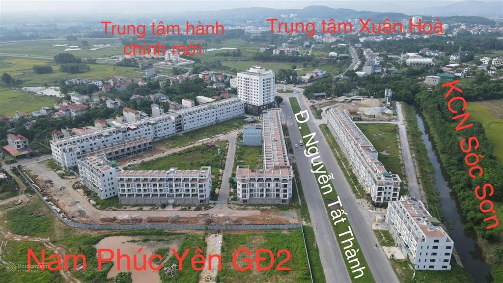 Bán nhà xây thô 5 tầng kđt nam phúc yên cạnh kcn phúc yên, diện tích 100m2, sổ đỏ lâu dài giá 6 tỷ