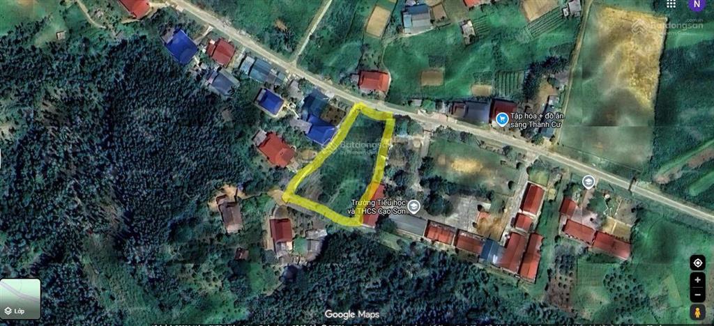 Bán 1300 m2 đất thổ cư 3 mặt tiền khu du lịch son bá mười thuộc khu bảo tồn pù luông  thanh hoá