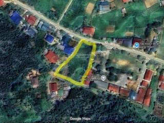 Bán 1300 m2 đất thổ cư 3 mặt tiền khu du lịch son bá mười thuộc khu bảo tồn pù luông  thanh hoá