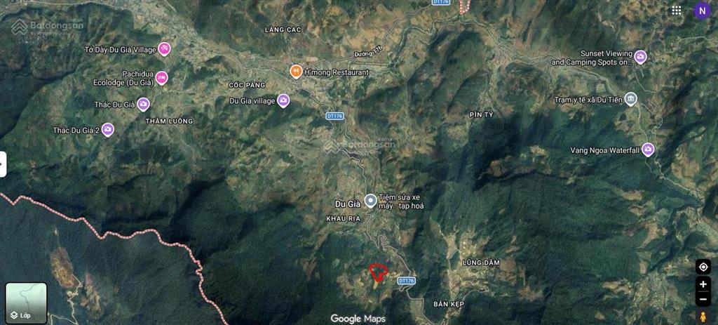 Bán 4.429 m2 đất thôn khâu rịa, xã du già, tỉnh tuyên quang, giá 300 nghìn/m2