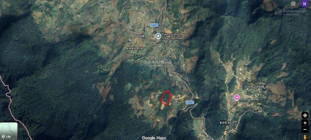 Bán 4.429 m2 đất thôn khâu rịa, xã du già, tỉnh tuyên quang, giá 300 nghìn/m2