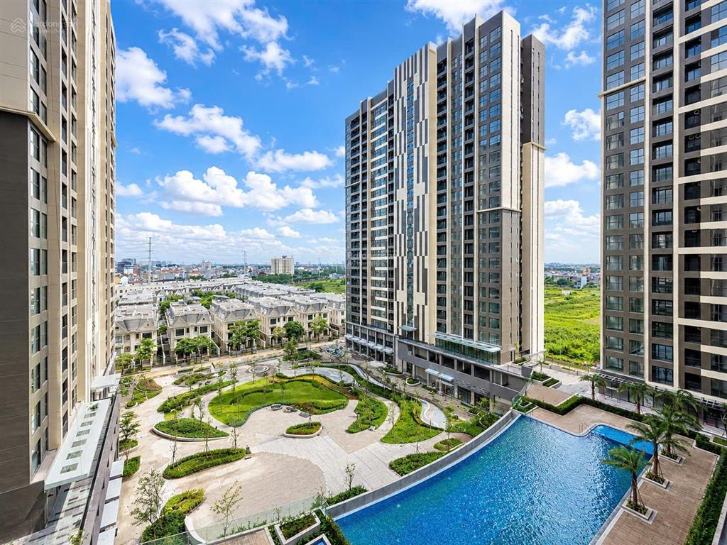 Căn hộ mới, 2pn/2wc, 74m2, giá thuê chỉ 14 triệu net, hoàn thiện cơ bản  victoria village