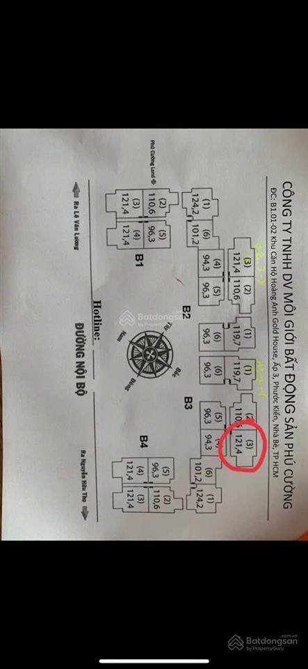 Chính chủ cần bán căn hộ hoàng anh gold house 121m2, căn góc 3pn.